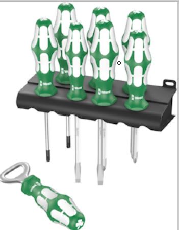 Wera Sports Edition 8pc Screwdriver Set-Ireland